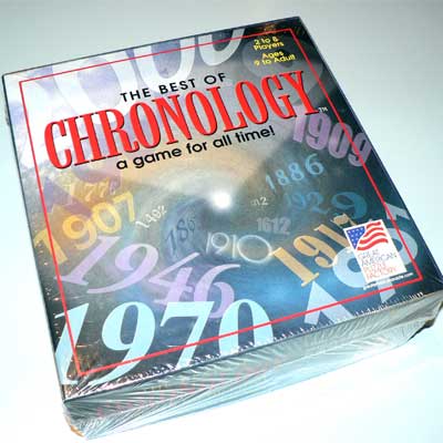   Earphones on The Best Of Chronology Card Game  Value  39